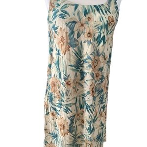 Coldwater Creek Floral Rayon sleeveless dress